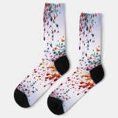 TROPFEN DROP SPRITZER VON REALEN SOCKS GESTEUERT SOCKEN (Linkes Detail)