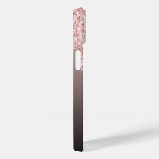 Tropfen für den Glitzer von Schwarzer Rose Foto Case-Mate iPhone Hülle (Rückseite / Rechts)