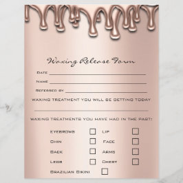 Tropfen für die Befreiung von der Depilationspflic Flyer