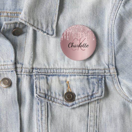 Tropfen für rosa Glitzer mit benutzerdefiniertem M Button (Beispiel)