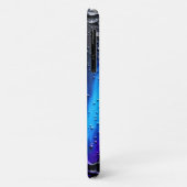 Tropfen Gelb Lila Blau Vivid Abstrakt Case-Mate iPhone Hülle (Hinten/Links)