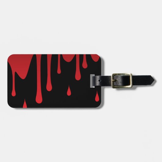 Tropfen Gepäckanhänger (Vorderseite horizontal)