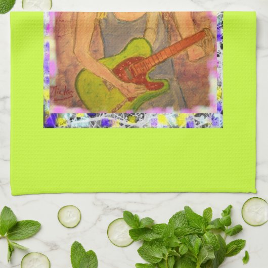 Tropfen Geschirrtuch (Gefaltet)