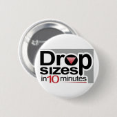 Tropfen-Größen in 10 Minuten Button (Vorne & Hinten)