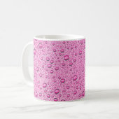 Tropfen heißrosa Wasser Kaffeetasse (Vorderseite Links)