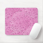 Tropfen heißrosa Wasser Mousepad (Mit Mouse)