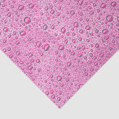 Tropfen heißrosa Wasser Seidenpapier (Ausschnitt)