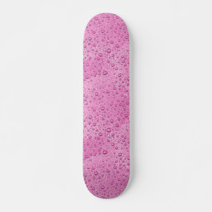 Tropfen heißrosa Wasser Skateboard