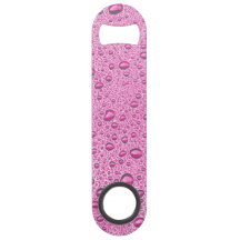 Tropfen heißrosa Wasser