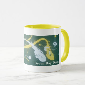 Tropfen in der grünen Bucht Tasse