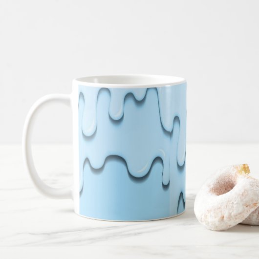 Tropfen Kaffeetasse (Mit Donut)
