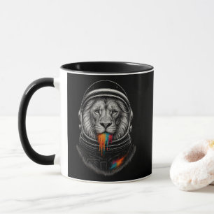 Tropfen kosmischer Löwe Tasse