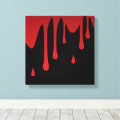 Tropfen Leinwanddruck (Insitu (Holzboden))