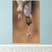 Tropfen Leinwanddruck (Insitu (Holzboden))