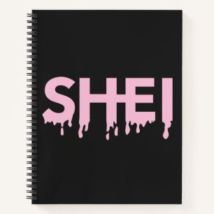 Tropfen-Logo-Notebook Notizbuch