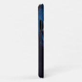 Tropfen Lunar Skull - Artistic Case-Mate iPhone Hülle (Hinten/Rechts)