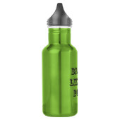 Tropfen mag es seine TÖPFE Edelstahlflasche (Links)