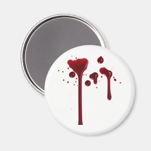 Tropfen Magnet (Vorderseite/Rückseite)