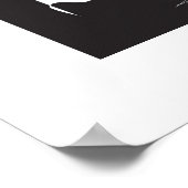 Tropfen-Malerei Poster (Ecke)