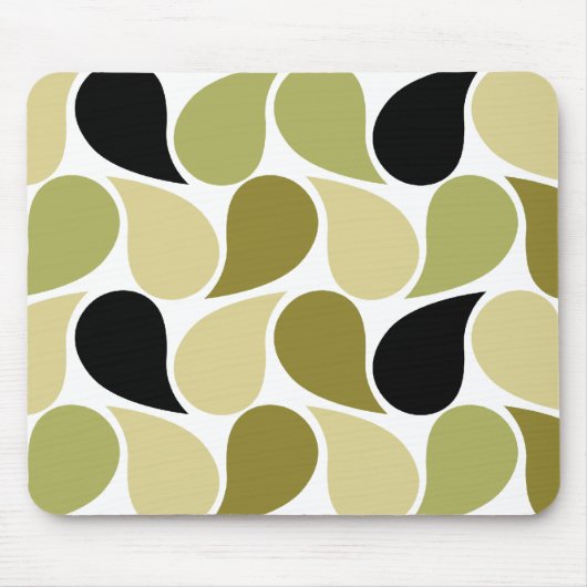 Tropfen-Mustergewohnheit mousepad (Vorne)