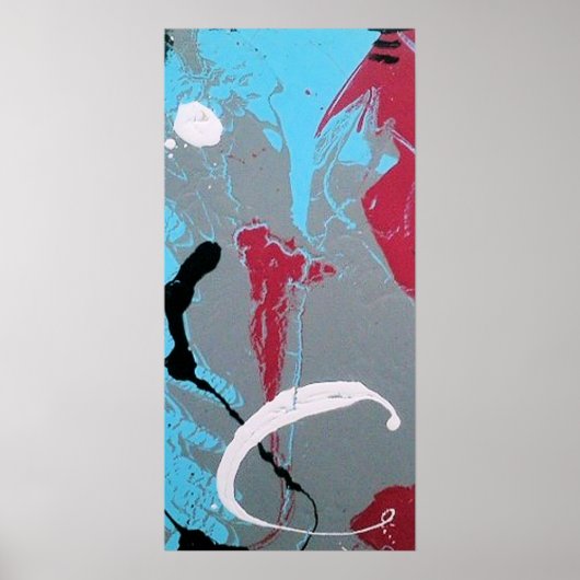 Tropfen nach unten poster (Vorne)