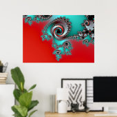 Tropfen nach unten poster (Heimbüro)