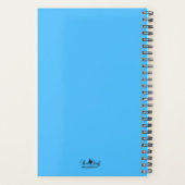 Tropfen Paint Abstrakt Butterfly Planner Planer (Rückseite)