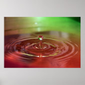 Tropfen Poster (Vorne)