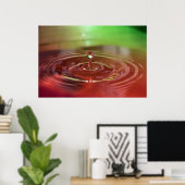 Tropfen Poster (Heimbüro)