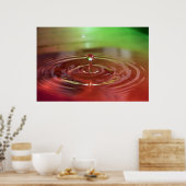 Tropfen Poster (Küche)