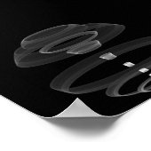 Tropfen Poster (Ecke)