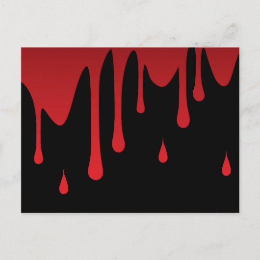 Tropfen Postkarte (Vorderseite)