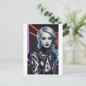 Tropfen Postkarte (Stehend Vorderseite)