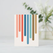 Tropfen Postkarte (Stehend Vorderseite)