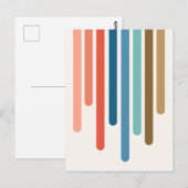 Tropfen Postkarte (Vorne/Hinten)