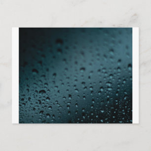 Tropfen Postkarte