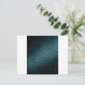 Tropfen Postkarte (Stehend Vorderseite)