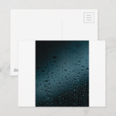 Tropfen Postkarte (Vorne/Hinten)