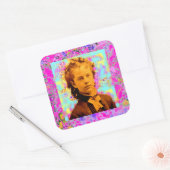 Tropfen Quadratischer Aufkleber (Umschlag)