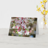 Tropfen Schönheitskarte Karte (Gelbe Blume)