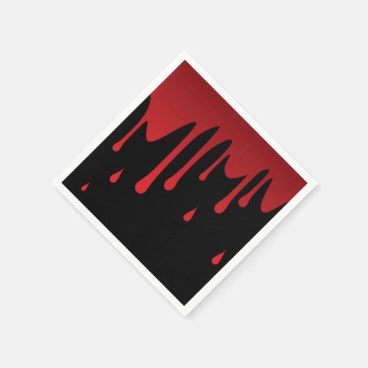 Tropfen Serviette (Ecke)