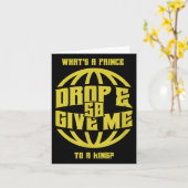 Tropfen Sie und geben Sie mir 50 (fünfzig) Rap Bee Karte (Gelbe Blume)
