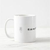 Tropfen-Tasse des Kaffee-IV Kaffeetasse (Links)
