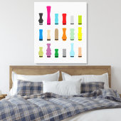 Tropfen Tippstile Leinwanddruck (Insitu (Schlafzimmer))