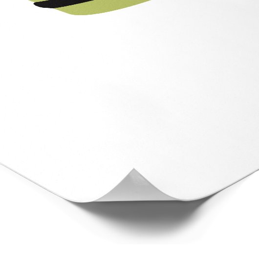 Tropfen Tippstile Poster (Ecke)