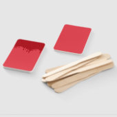 Tropfen Tomato Red Custom Fans - Set von 10 Fächer (Non-assembled)