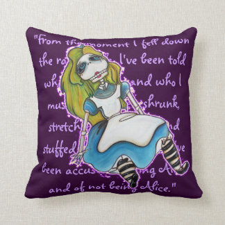Tropfen-totes Alice-Amerikaner MoJo Kissen