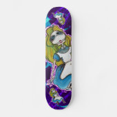 Tropfen-totes Alice-Skateboard Skateboard (Vorderseite)