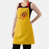 Tropfen Tropfen Doppelter Teekessel Gelber Koch Ba Schürze (InSitu)