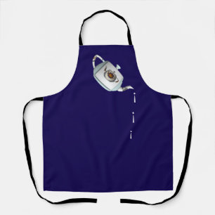 Tropfen Tropfen Teapot DBlue Schürze